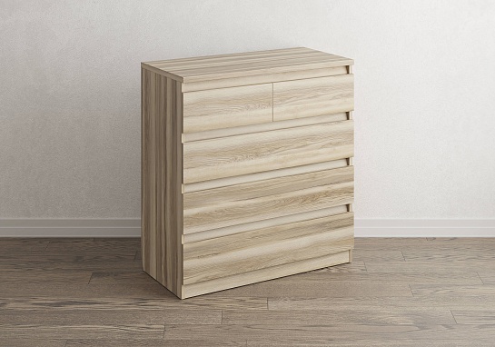Комод Aksel 5 ящиков (ясень ориноко)